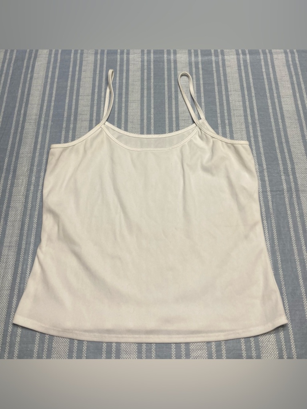 💛TODAY***$13***Classic White Spaghetti Strap Tank Top - Women's